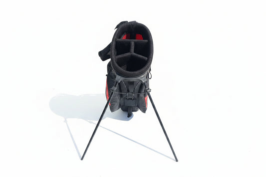 Golfbag Rød/Svart