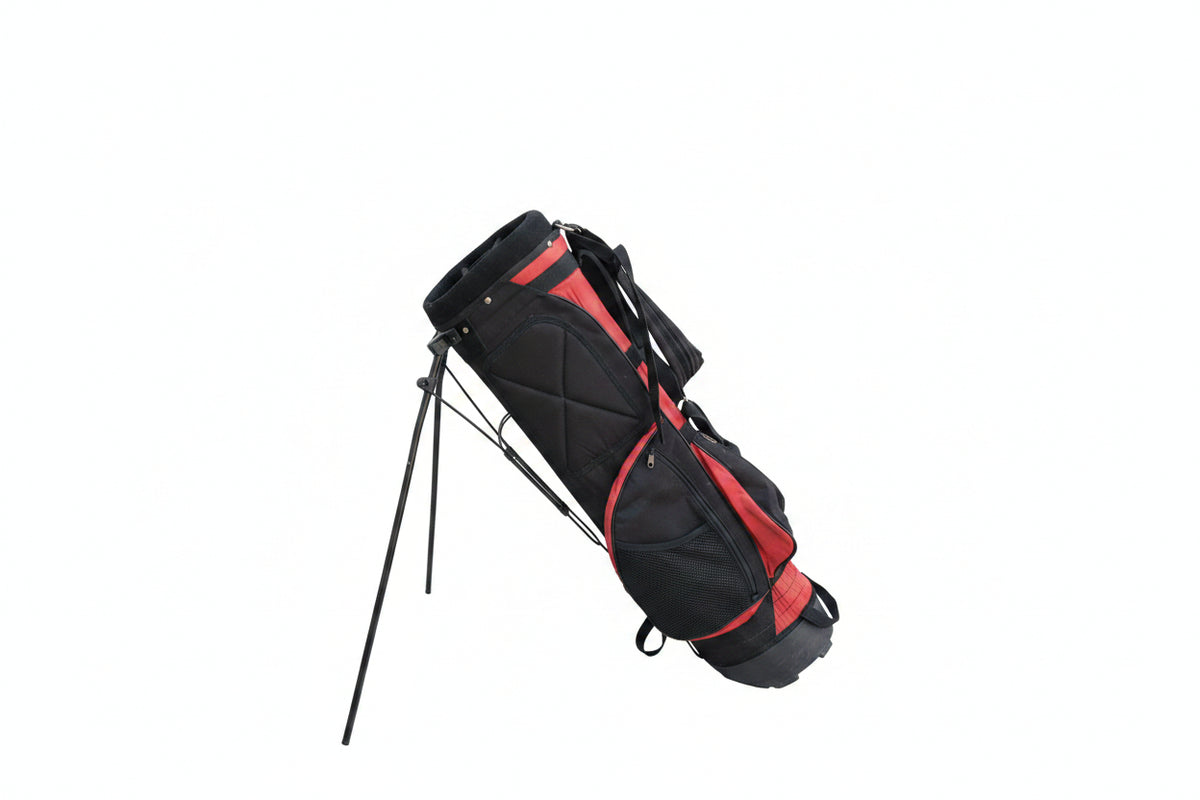 Golfbag Rød/Svart