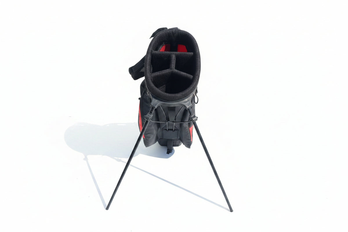 Golfbag Rød/Svart
